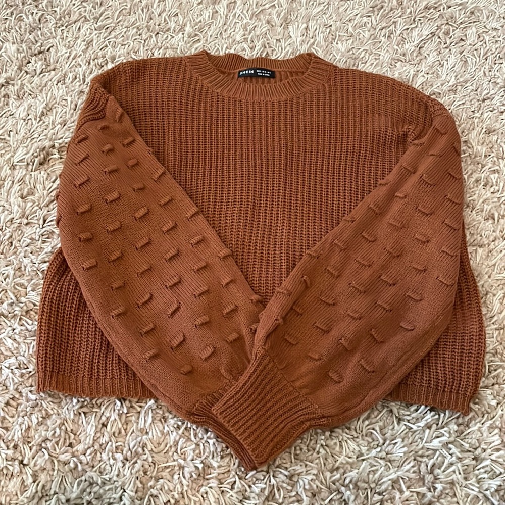 Shein sweater with arm details